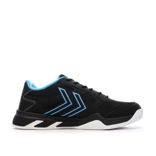 Chaussures de Sport Indoor Noir/Bleu Hummel Teiwaz III vue 2