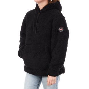 Veste en Sherpa Noir Femme Sherpa Compagnie des Amériques MARGAUX vue 0