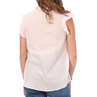 Blouse Rose Femme Teddy Smith Corani vue 2