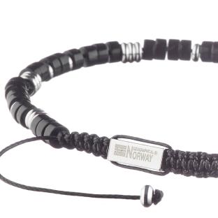 Bracelet Noir/Acier Homme Geographical Norway 315020 vue 3