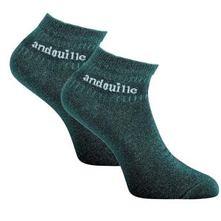 Chaussettes Bleu Canard Femme Twinday Andouille vue 0