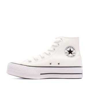 Baskets Blanches Femme Converse Chuck Taylor All Star Platform pas cher