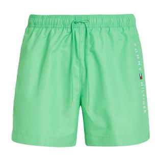 Short de Bain Vert Homme Tommy Hilfiger Medium Drawstring pas cher