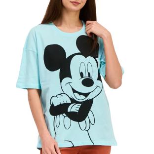 T-Shirt Bleu Femme Disney Stance Slouch vue 0