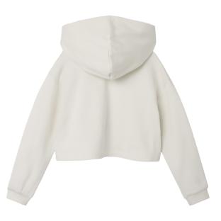Sweat Blanc/Rose Fille Name it Juka vue 0