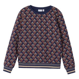 Sweat Marine Fille Name it Noya vue 0
