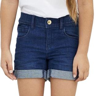 Short Bleu Foncé Fille Name It Salli 13197317 vue 2