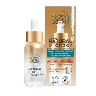 Sérum Autobronzant Visage Garnier Eau de Coco pas cher