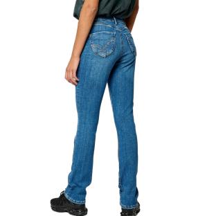 Jean Slim Bleu Femme Kaporal BAYAH vue 0