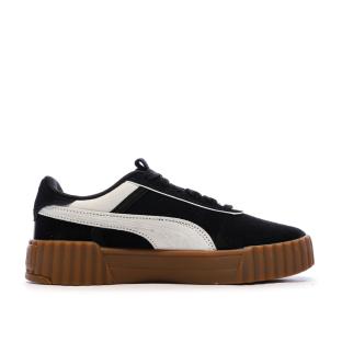 Baskets Noir Femme Puma Carina 3.0 Luxe vue 0
