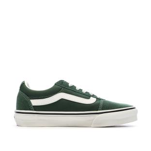 Baskets Vert Foncé Garçon Vans Old Skool vue 2