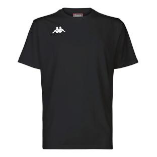 Maillot de rugby Noir Garçon Kappa Brizzo vue 0