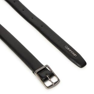 Ceinture Noir Femme Calvin Klein Jeans Slim Square Buckle vue 2