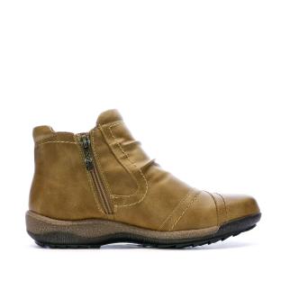 Bottines Camel Femme Relife Jilspray vue 2