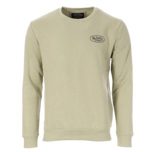 Sweat Kaki Homme Von Dutch Crew vue 0