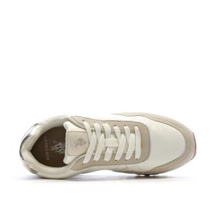 Baskets Blanches/Beiges Femme US Polo ASSN FS1 vue 0