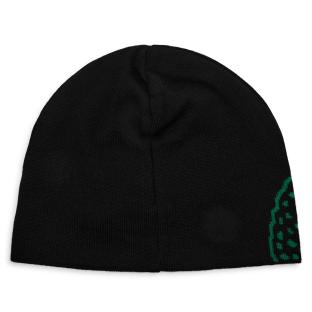 Bonnet Noir/Vert Homme Lacoste Broderie vue 0