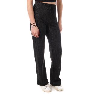 Pantalon Fluide Noir Femme Monday Premium D10001 pas cher