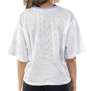 T-shirt Blanc/Mauve Femme Nike Icon Clash vue 2