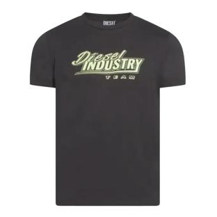 T-Shirt Noir Homme Diesel Diegos pas cher