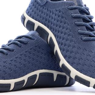 Women’s Navy Blue TBS Tennis Eco Pet Camo Trainers Photo of the Espace des Marques %store% store - view of %key%