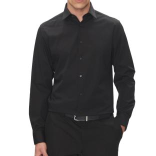 Chemise Noire Homme Calvin Klein Jeans LV019EU001 vue 0