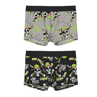 Boxers Noir/Gris Fille Name it Jef pas cher