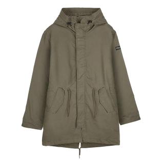Parka Kaki Homme Teddy Smith Pazo pas cher