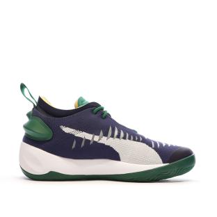 Chaussures de Basketball Marine/Vert Femme Puma Rise Nitro June Ambr vue 2