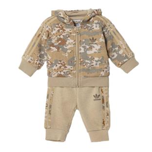 Ensemble Marron/Kaki Garçon Adidas IP0255 pas cher