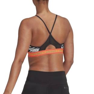 Brassière Noire/Grise à Motifs Femme Adidas Farm vue 2