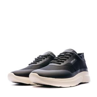 Baskets Noir Homme Replay Green Project Earth vue 6