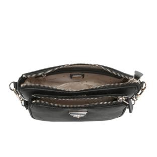 Sac à bandoulière Noir Femme Guess Noelle Saffiano vue 3