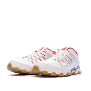 Baskets Blanches/Rouges Homme Nike Reax 8 vue 6