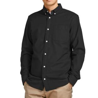 Chemise Marine Garçon Jack & Jones Oxford pas cher