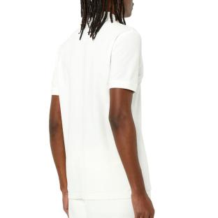 Polo Blanc Homme Diesel T-smith-ind vue 0