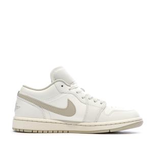 Basket Écru/Marron Mixte Nike Air Jordan 1 Low vue 2