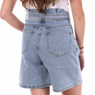 Short Mom Bleu Femme Monday Premium LW786 vue 2