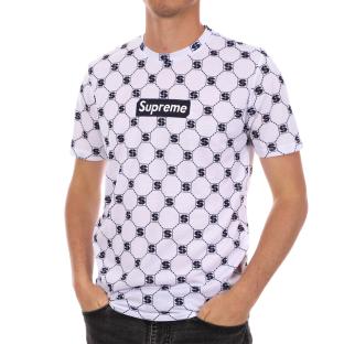 T-shirt Blanc Homme Supreme Grip Walt pas cher