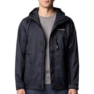 Veste de Randonnée Noir Homme Columbia Imperméable Pouring Adventure vue 0