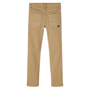 Jean Slim Beige Garçon Name it Twitop vue 3