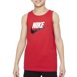 Débardeur Rouge Garçon Nike K Nsw Tank pas cher