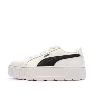 Baskets Blanc/Noir Femme Puma Karmen L pas cher