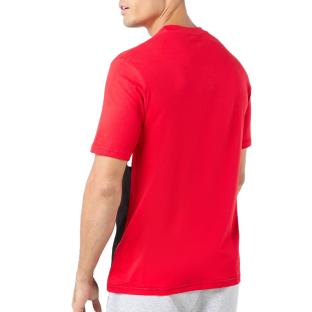 T-shirt Rouge/Noir Homme Fila Flat Matte vue 2
