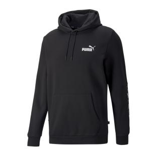 Sweat Noir Homme Puma Hoodie01 vue 0