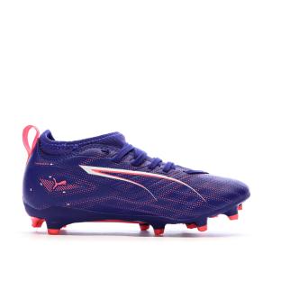 Chaussures de Foot Violet Junior Puma Ultra 5 Match FG/AG vue 2