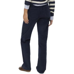 Pantalon en Velours Marine Femme Vero Moda Lisa vue 0