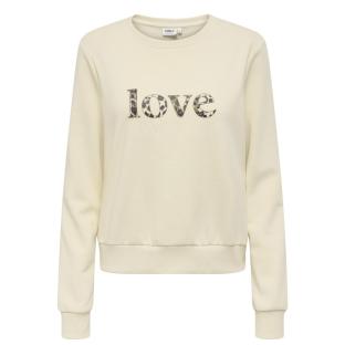 Sweat Beige Femme Only Rubi vue 3
