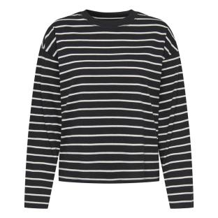 T-Shirt Manches Longues Noir Femme Only Happy vue 0