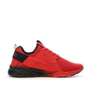 Baskets Noires/Rouge Garçon Kappa San Puerto Lace vue 0